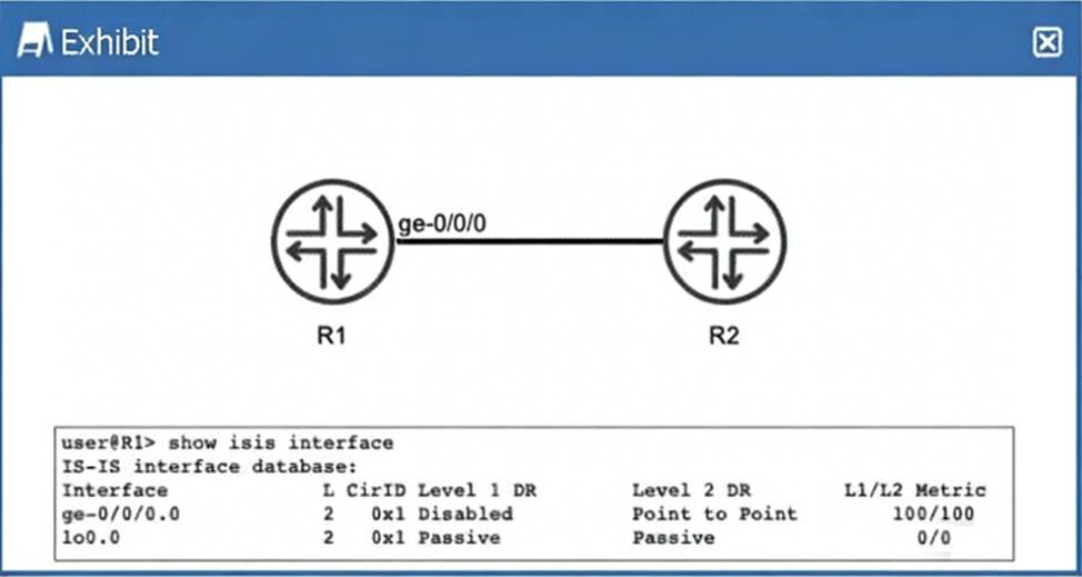 JN0-364 Service Provider Routing and Switching - Specialist Exam ...
